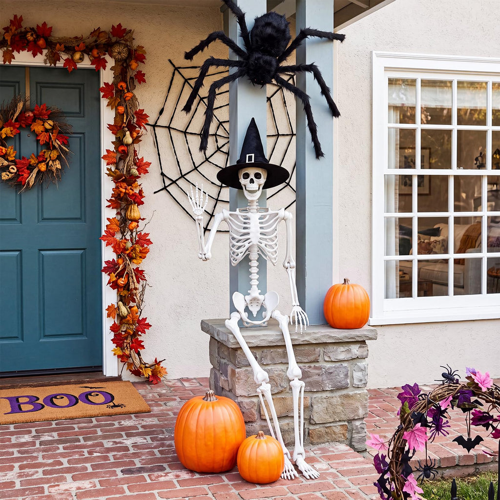 Life Size Human Skeleton with Posable Joint Y373051