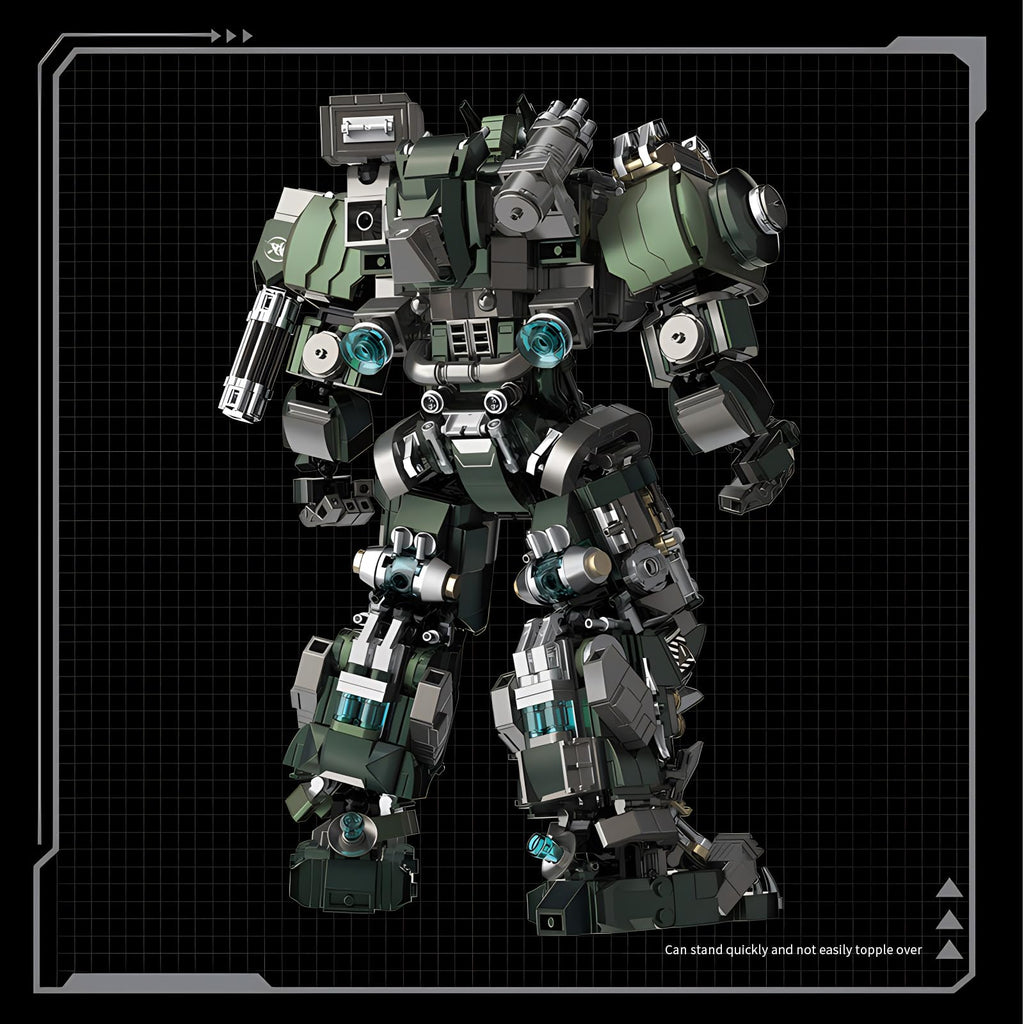 Mech Robot Model Building Blocks Toy Set 1403 Pieces N9550