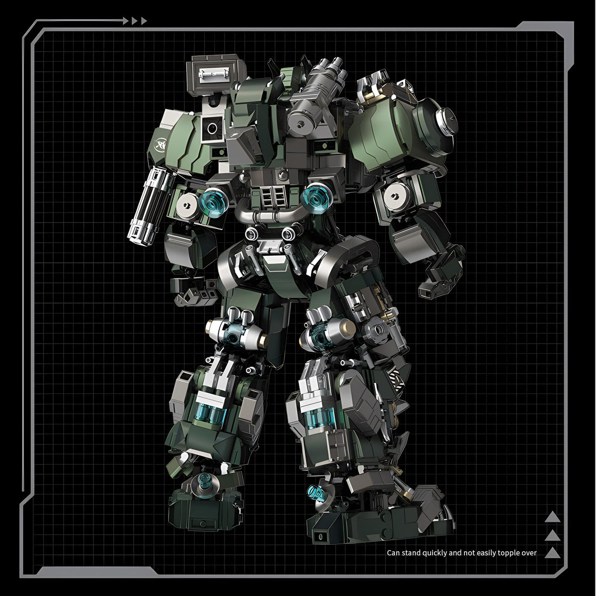 Mech Robot Model Building Blocks Toy Set 1403 Pieces N9550