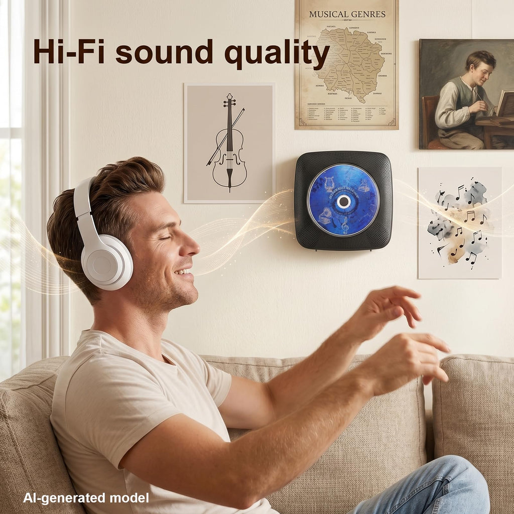 Portable Bluetooth CD Player U32252