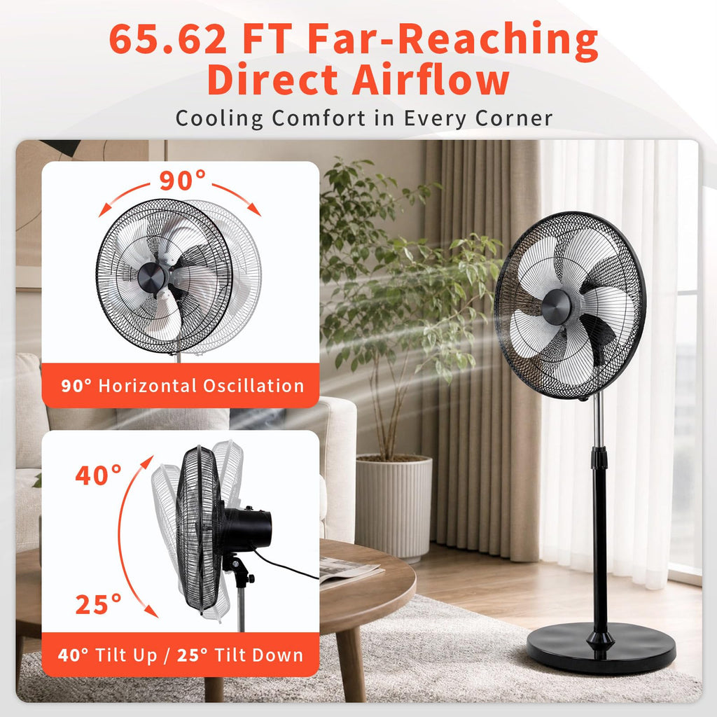 20 Inch Pedestal Fan C11359