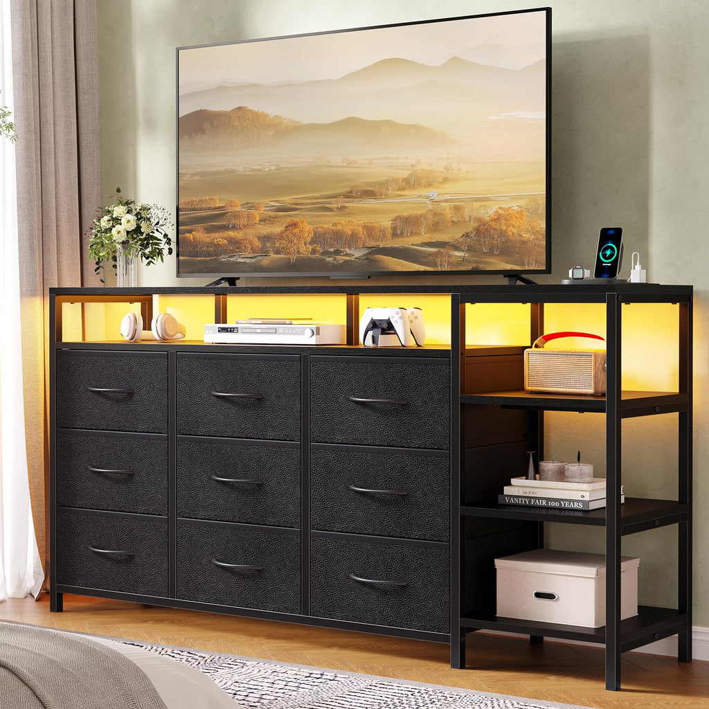 Black TV Stand R312