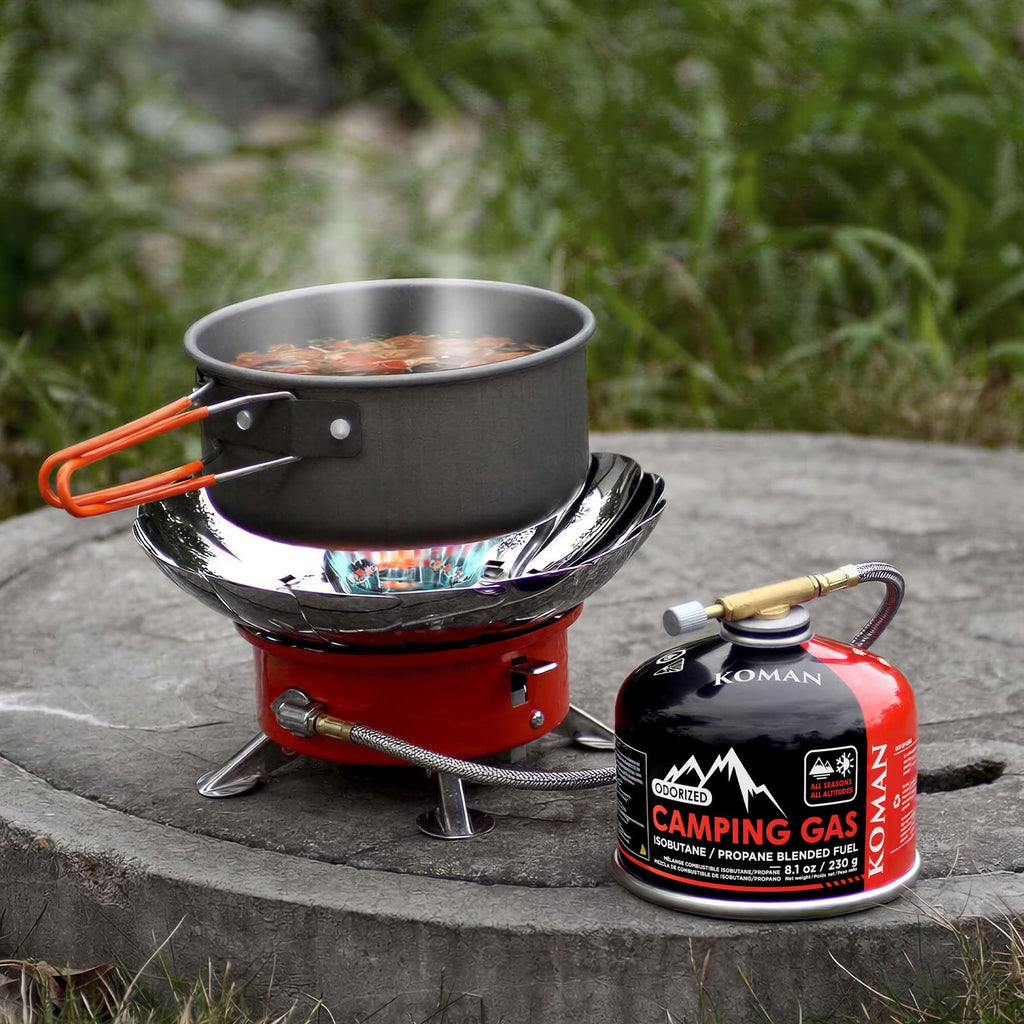 230 Gram Isobutane Butane Propane Camping Fuel Canister Pack of 6 V239038