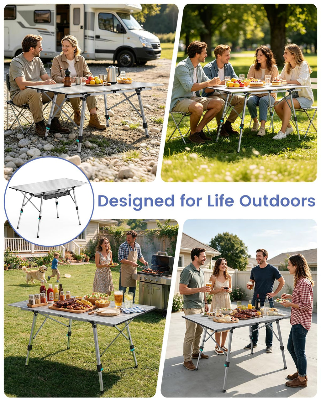 Aluminum Folding Camping Table R84557