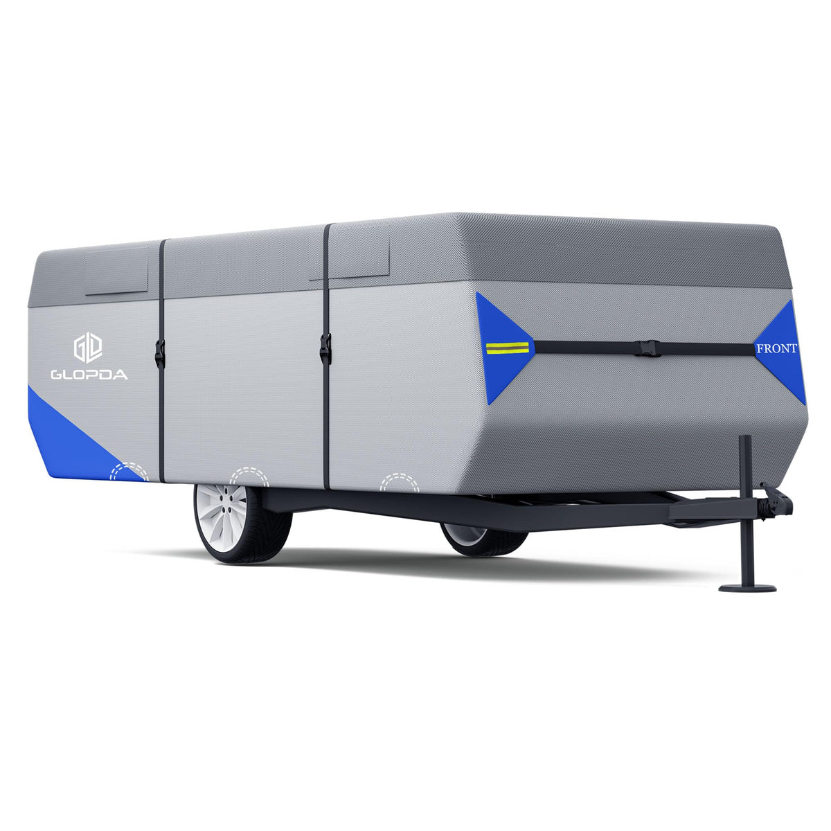 14' - 16' Waterproof Anti-Tear Pop Up Camper Cover N987