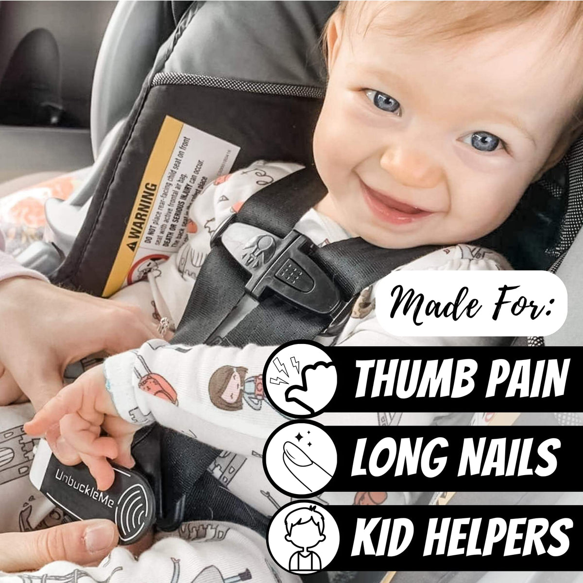 Car Seat Buckle Release Tool Gray Q422