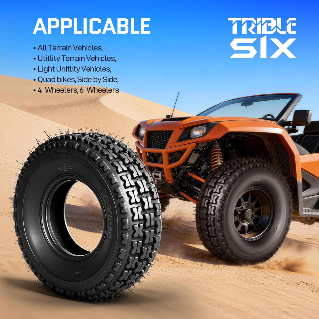 19x7-8 ATV UTV Tires Set of 2 D34624