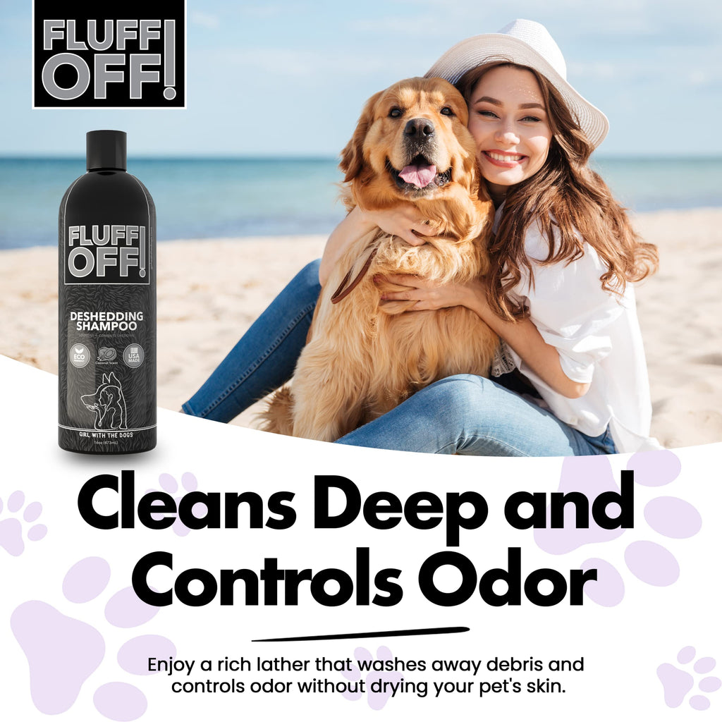 Natural Deshedding Dog & Cat Shampoo N90135