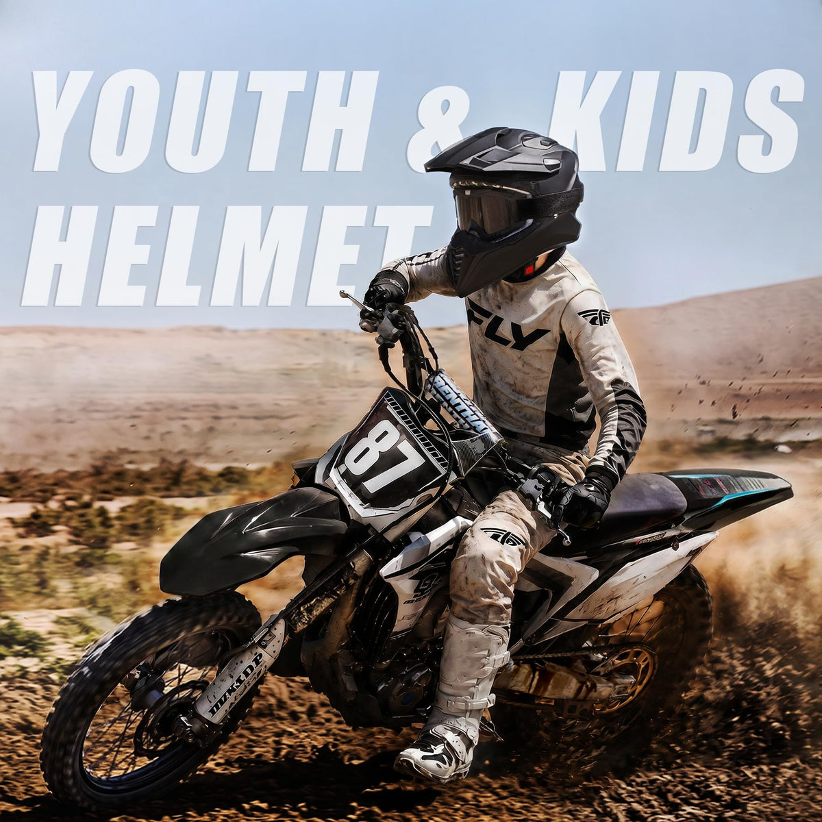 Youth Full Face Motocross Helmet R623