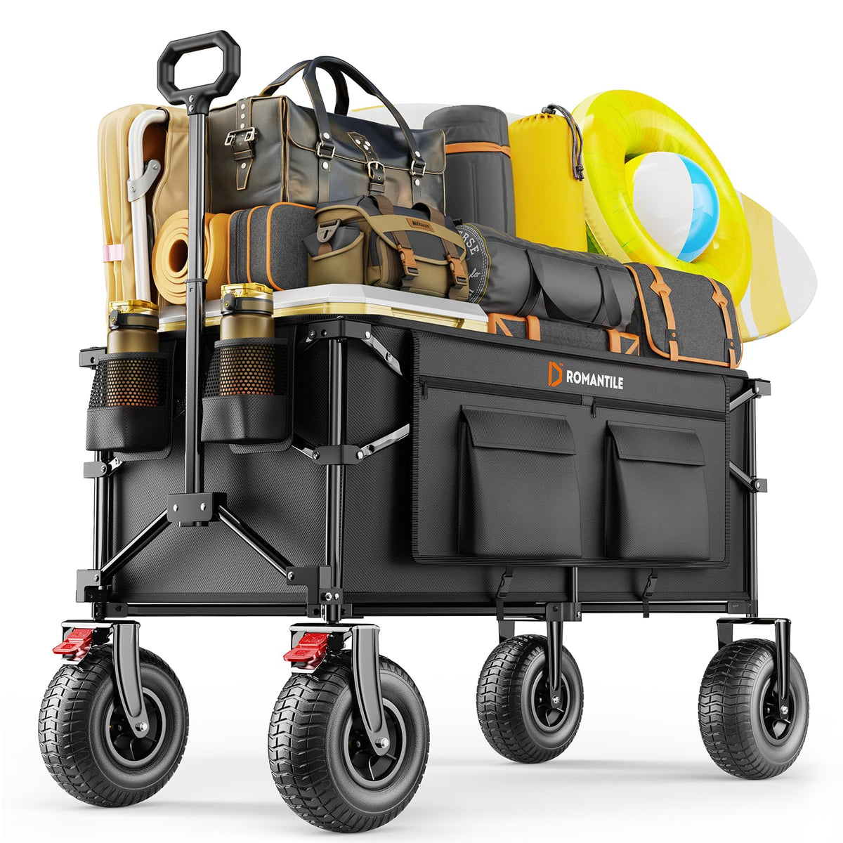 All-Terrain Wagon with Pneumatic Rubber Wheels X282450