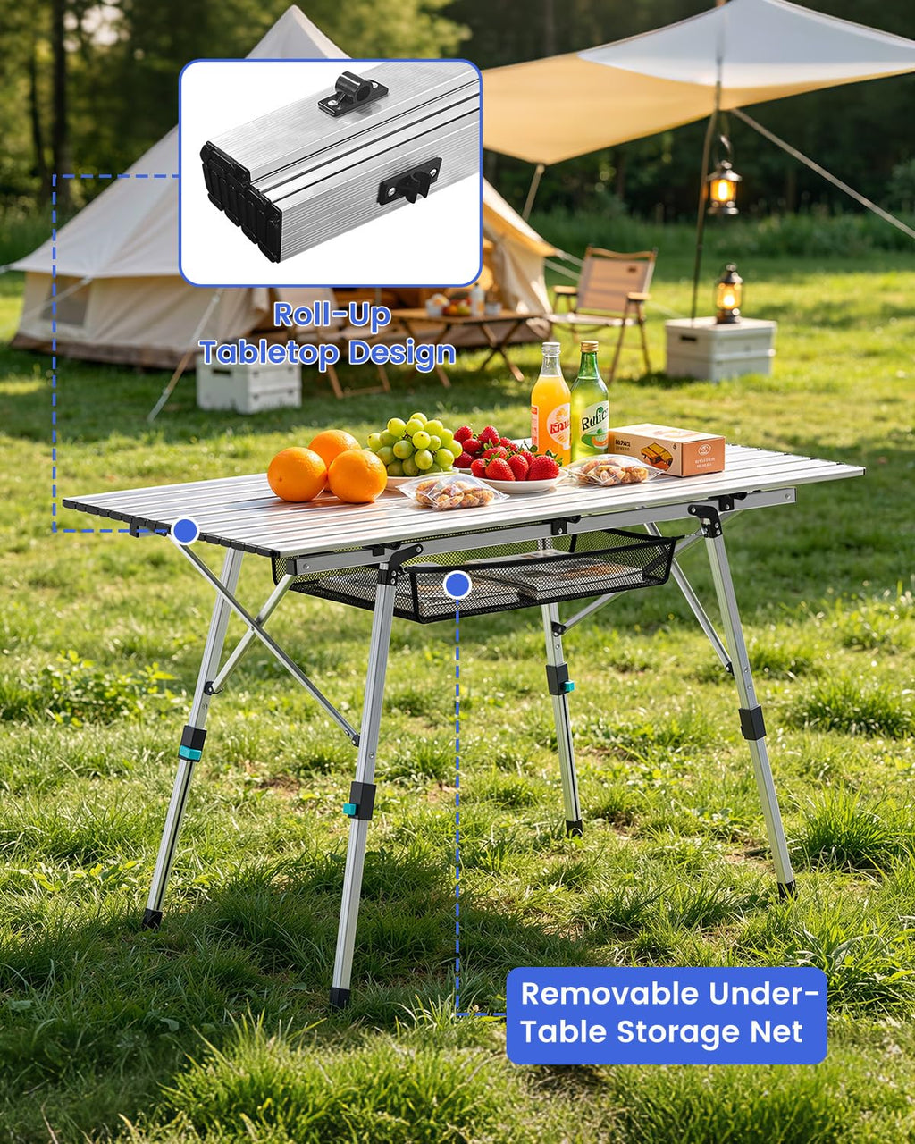 Aluminum Folding Camping Table R84557