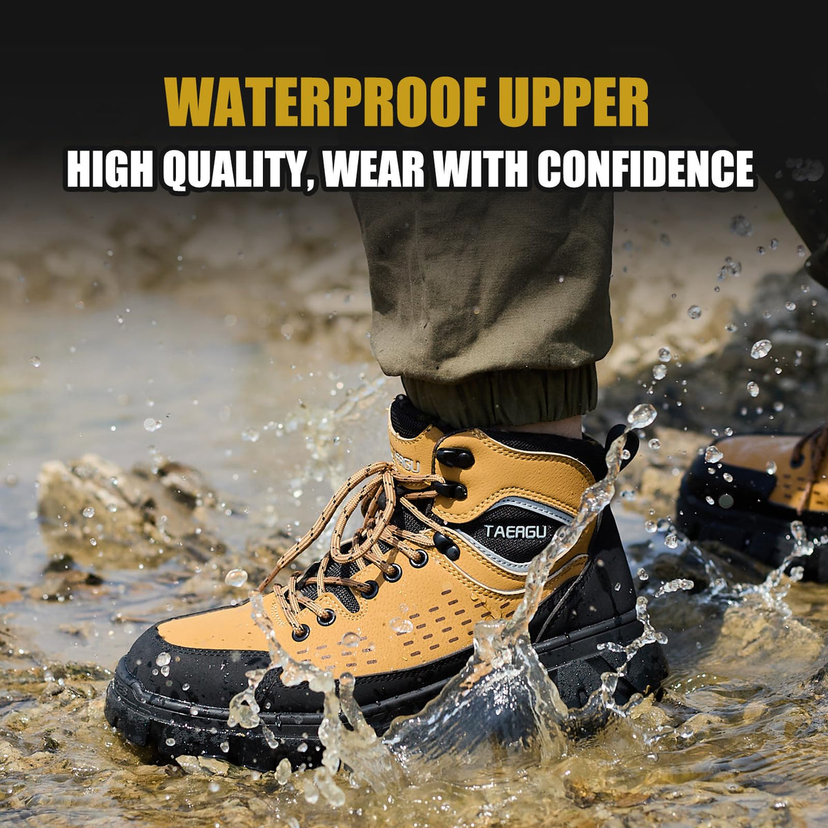 Steel Toe Work Boots 6" Waterproof P386600