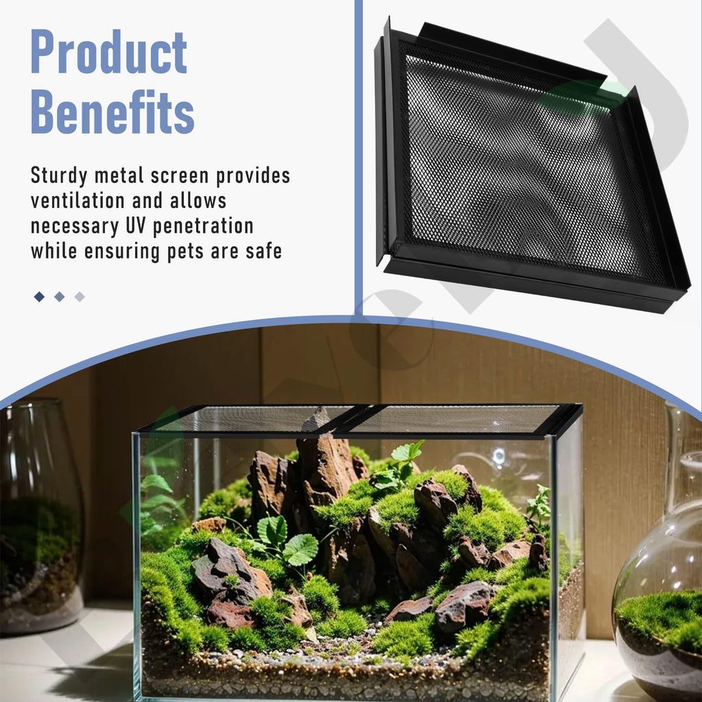 10-Gallon Screen Cover for Aquariums and Glass Tanks J153