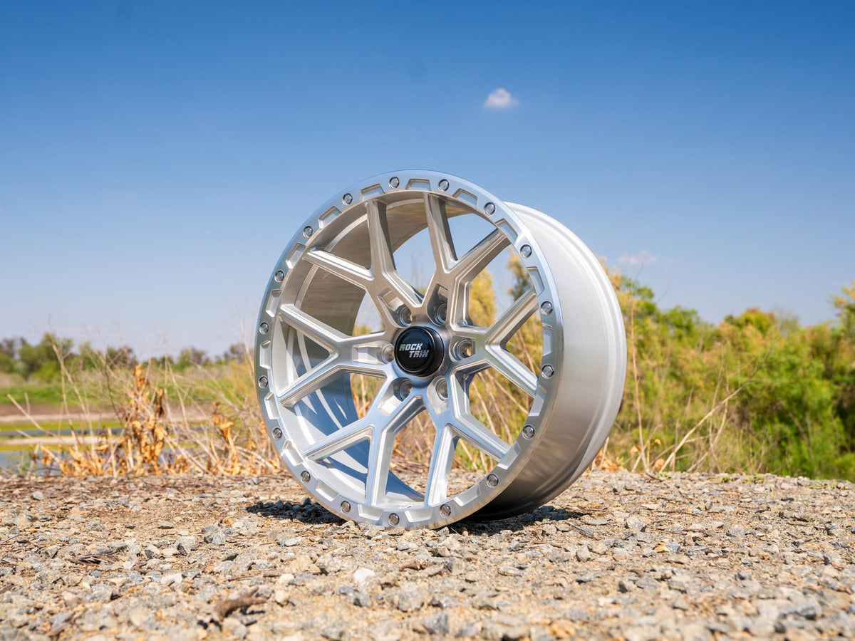20x9 Machined Silver Off Road Wheels 6x139.7 B180