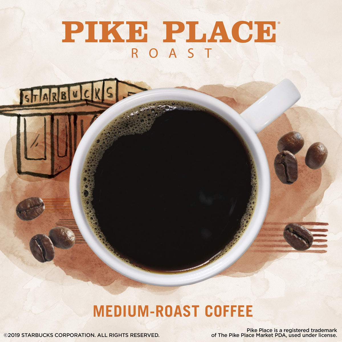 Medium Roast Instant Coffee 50 Packets Q9909