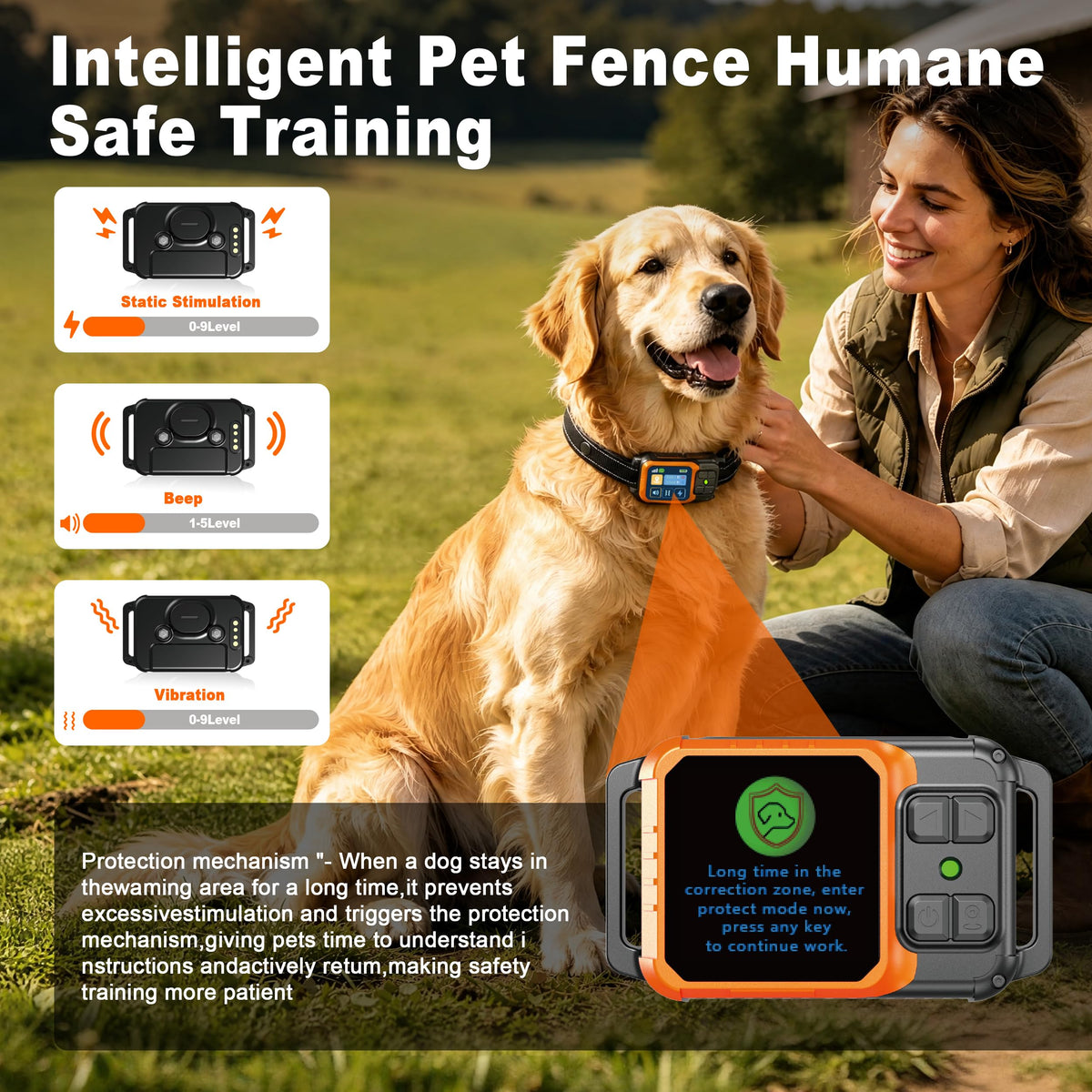Wireless Dog Fence System T868