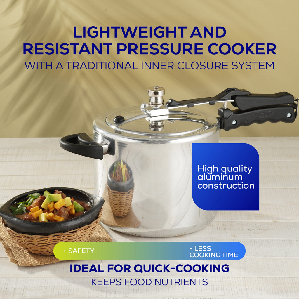 6.3 Quart Aluminum Stovetop Pressure Cooker A81664