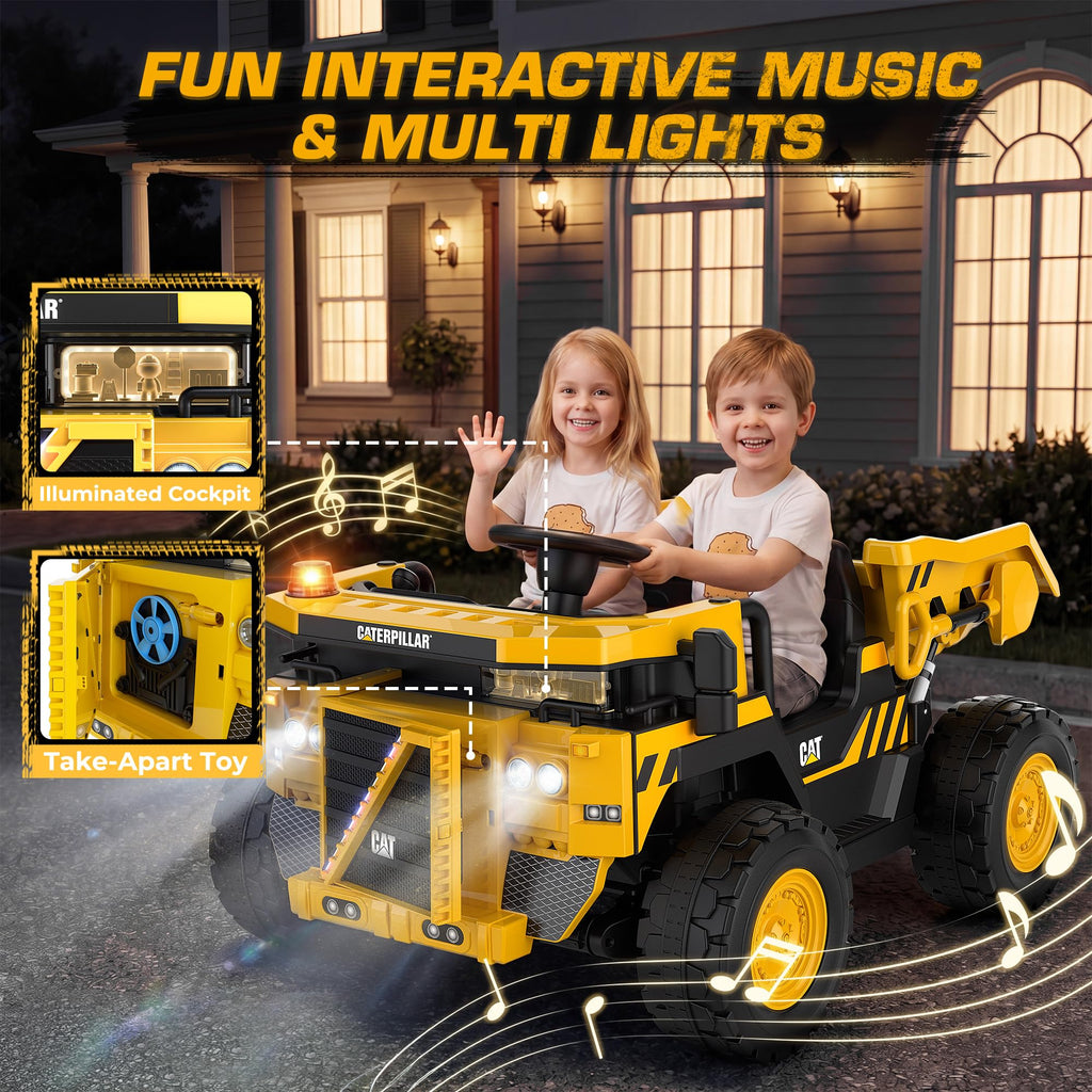 24V Ride On Dump Truck with Remote Control X497319