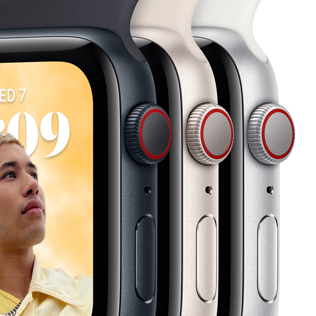 Midnight Aluminum Case with Midnight Sport Band Smartwatch G862