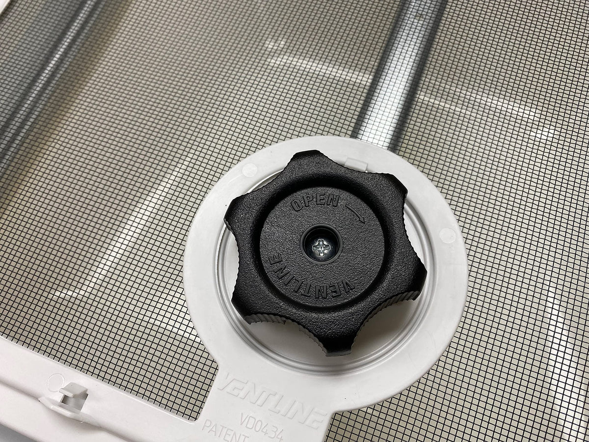 14" RV Roof Vent White Lid Non-Powered P659