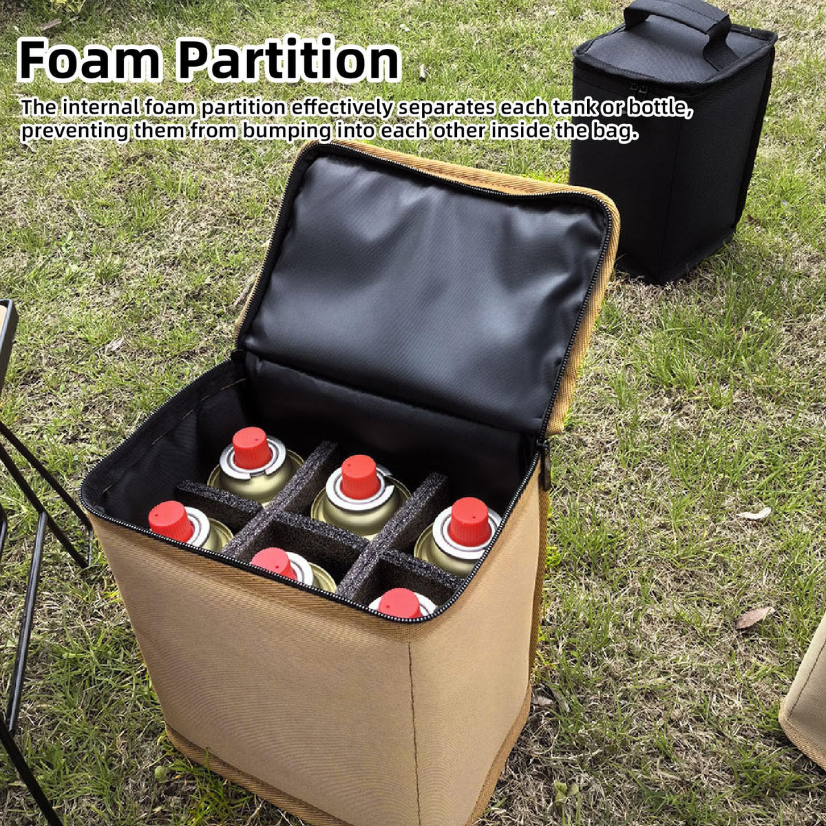 Camping Gas Canister Storage Bag V150