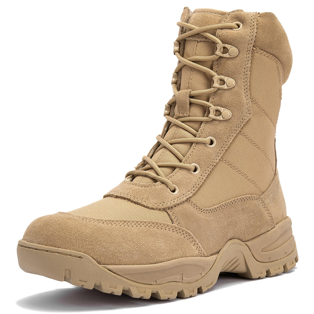 8-Inch Lightweight Tactical Boots with Side Zipper G22836