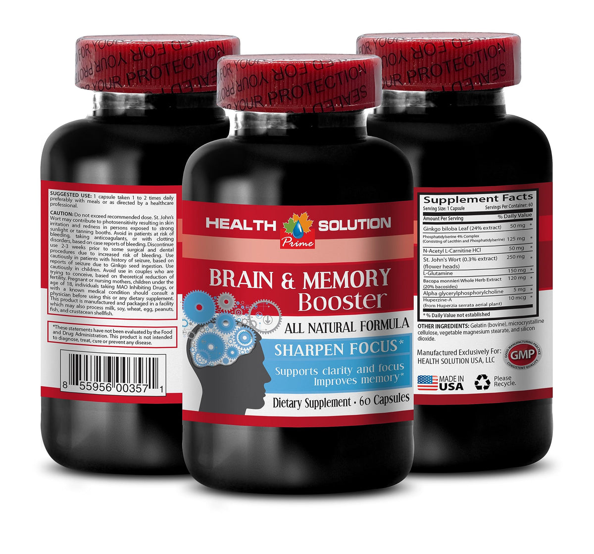 120 Caps Brain and Memory Supplement C651