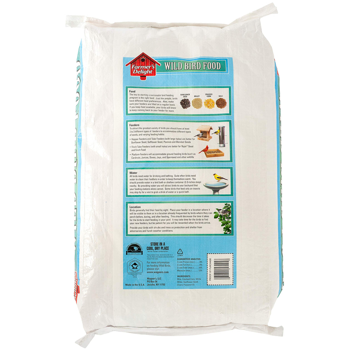20-Pound Wild Bird Food and 10-Pound Cracked Corn P944