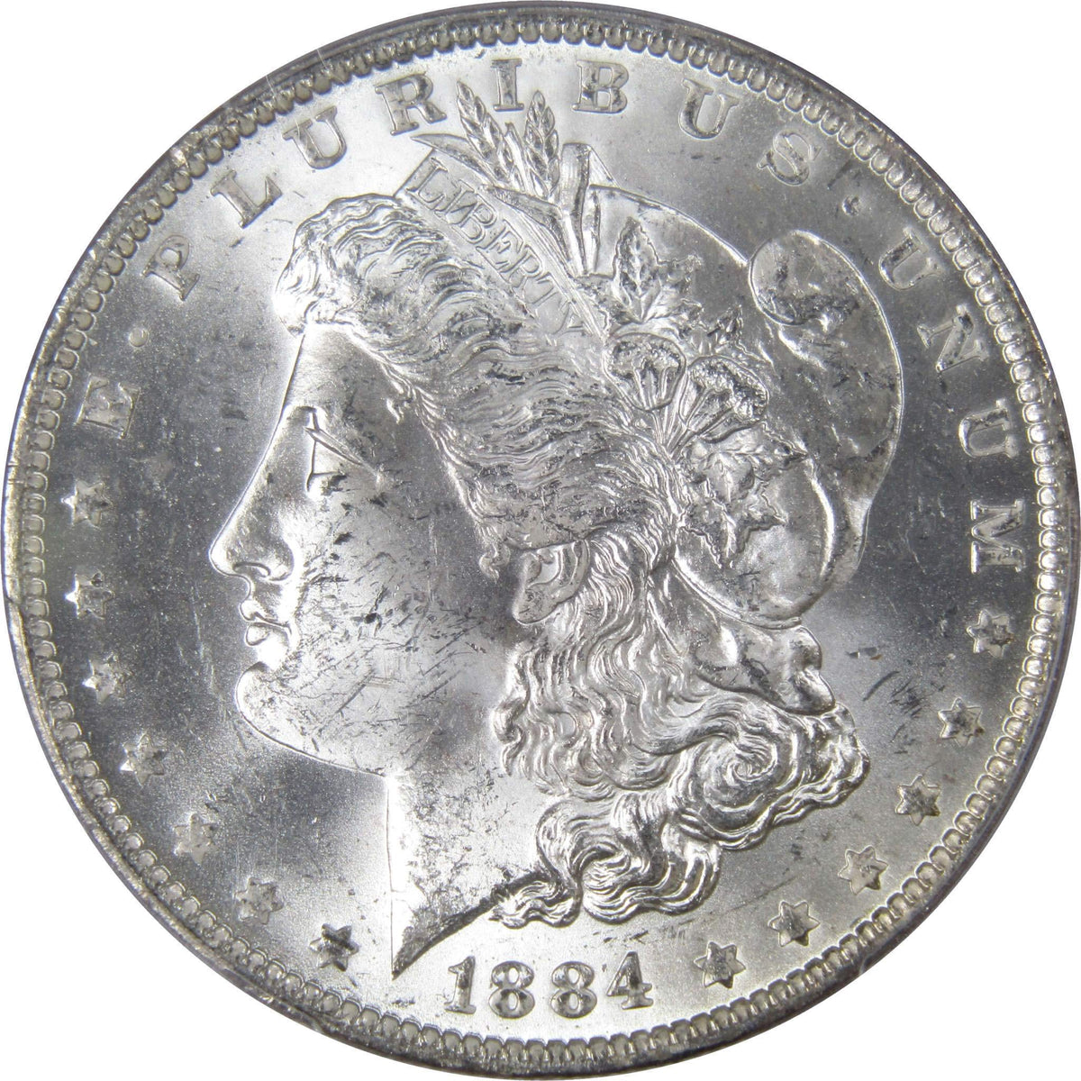 Morgan Silver Dollar Uncirculated $1 Coin E1444
