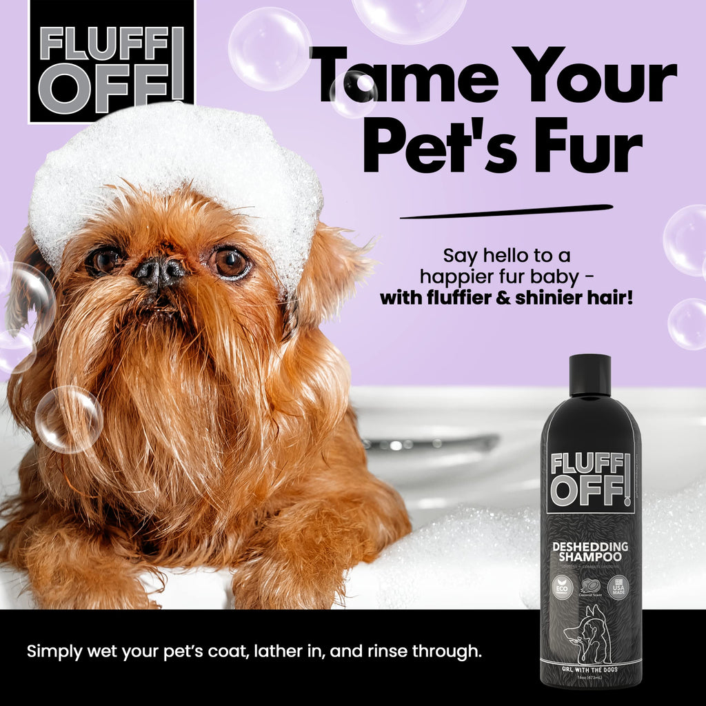 Natural Deshedding Dog & Cat Shampoo N90135