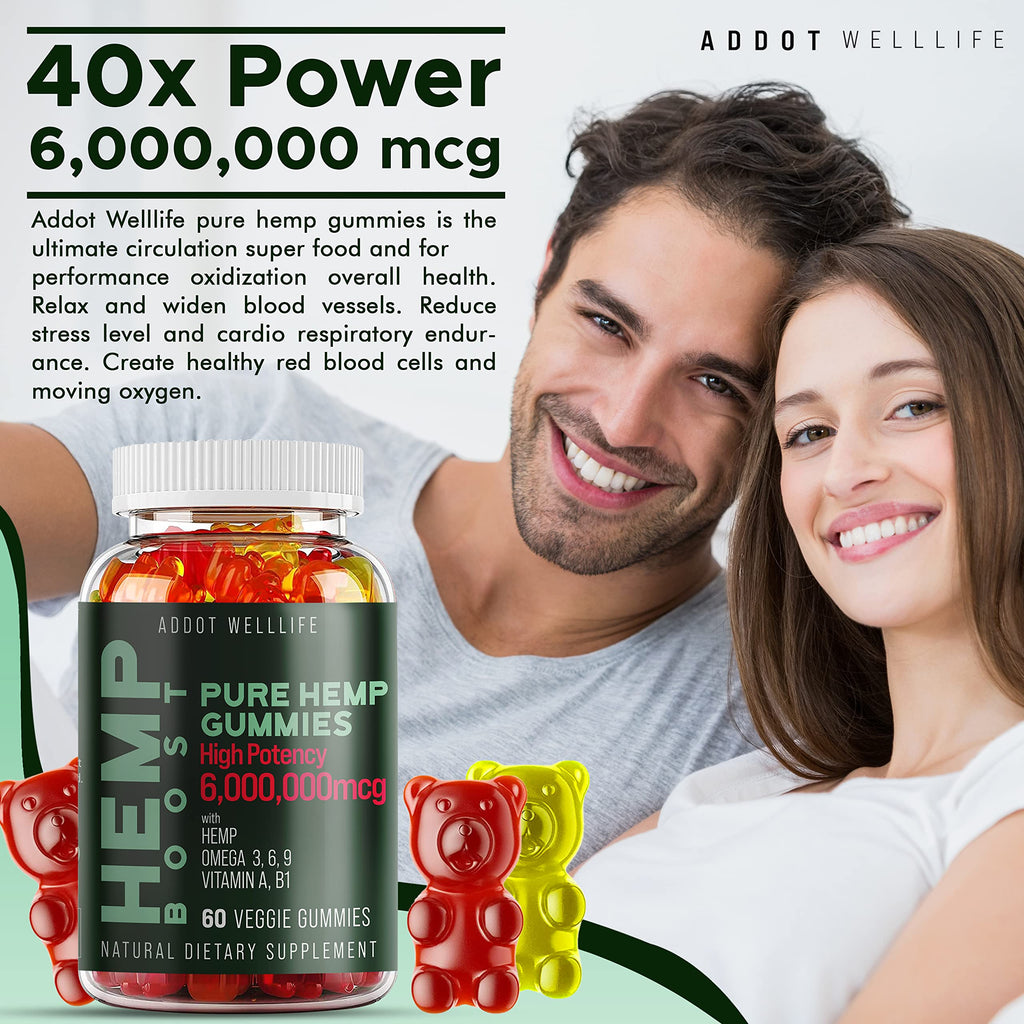 Hemp Gummies 60 Gummies R213