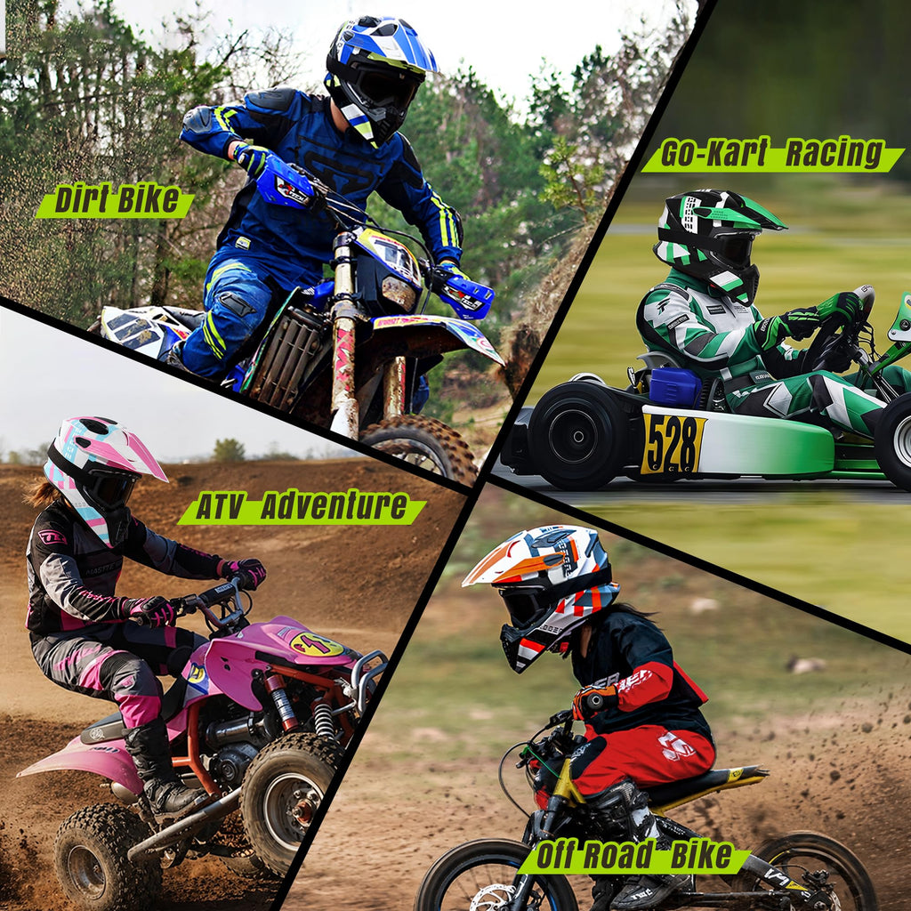 Youth Full Face Motocross Helmet R623