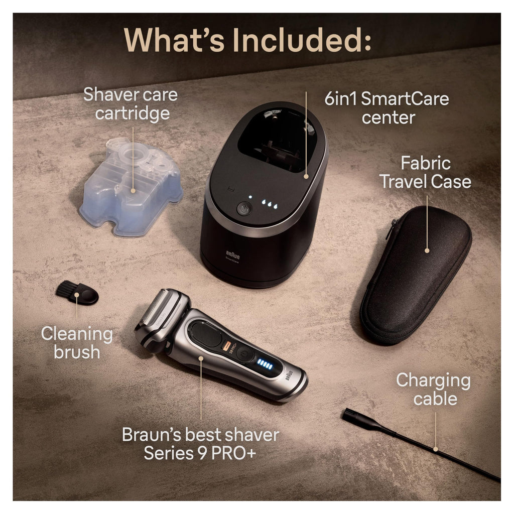 Electric Razor with 5 Shave Elements and Trimmer U653959