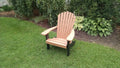 Poly Fanback Adirondack Chair with Black Frame X5241